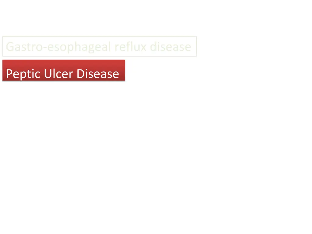 gastro esophageal reflux disease
