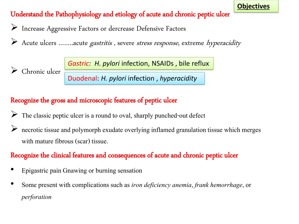 objectives 3