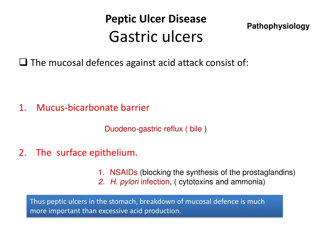 peptic ulcer disease gastric ulcers 1