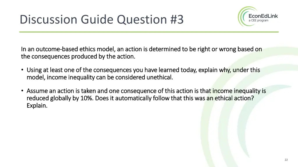 discussion guide question 3