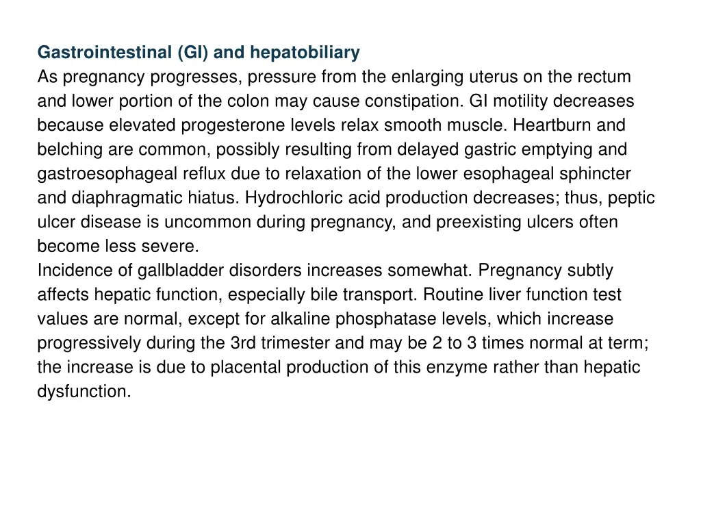 gastrointestinal gi and hepatobiliary