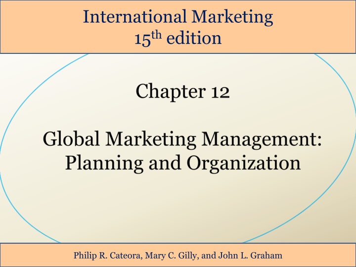 international marketing 15 th edition
