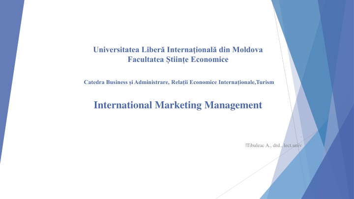 universitatea liber interna ional din moldova