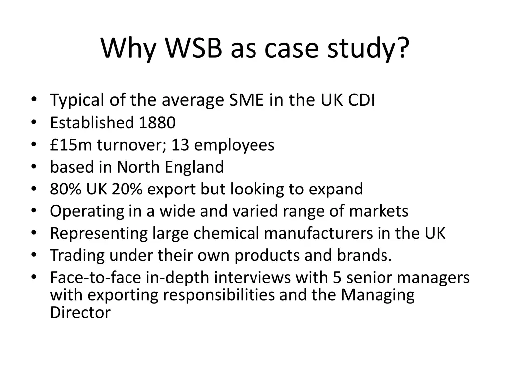 why wsb as case study