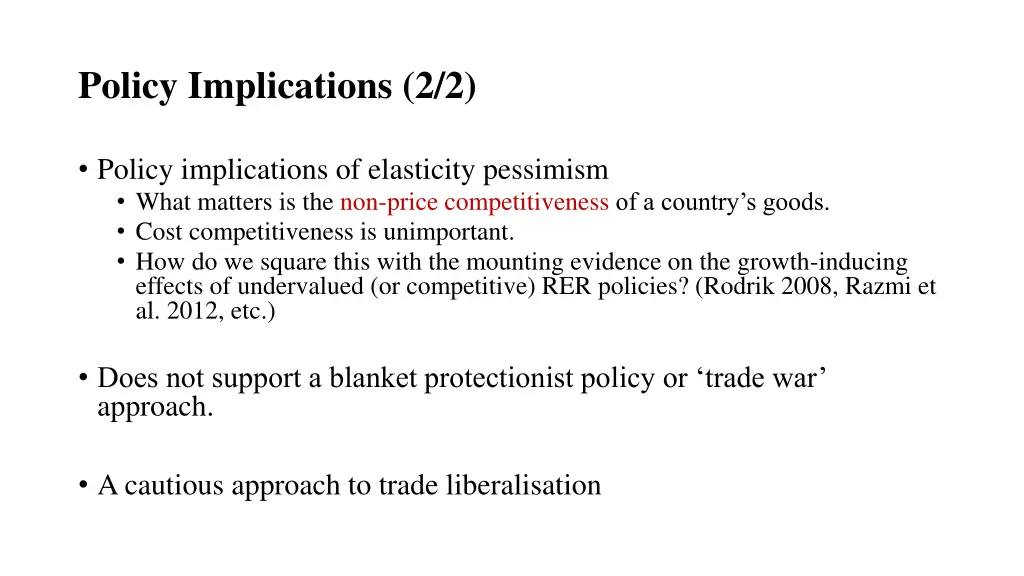 policy implications 2 2