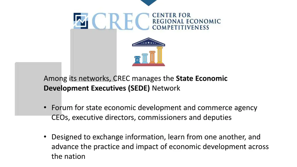 among its networks crec manages the state