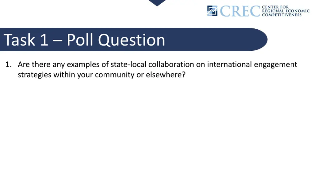 task 1 poll question