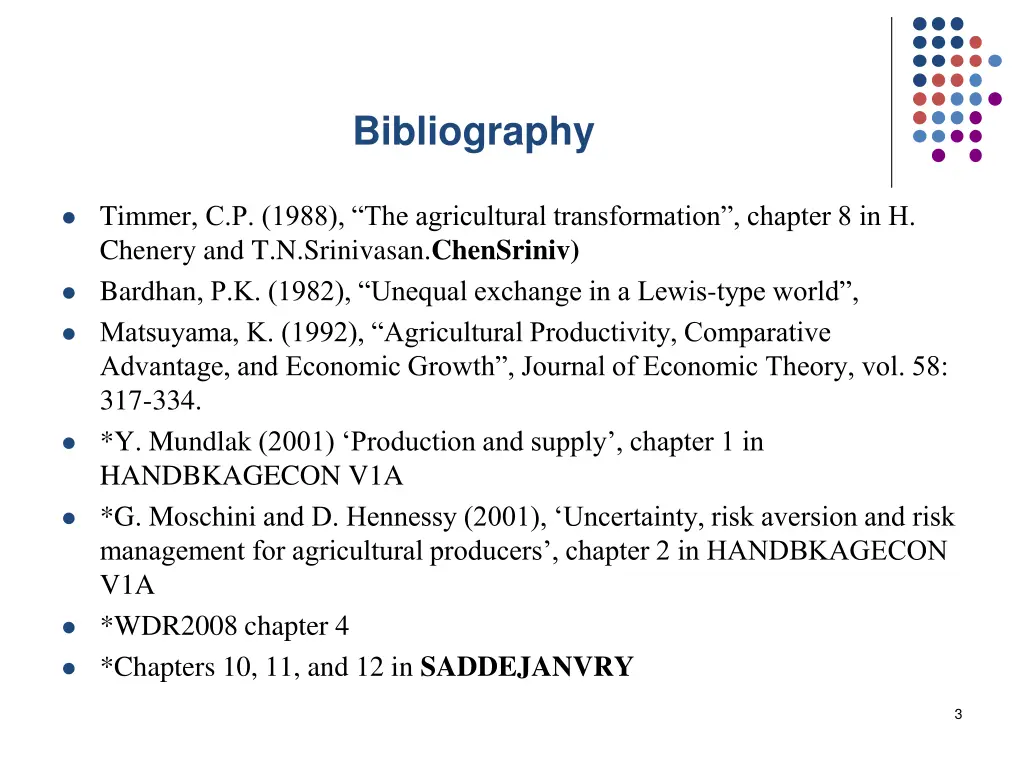 bibliography