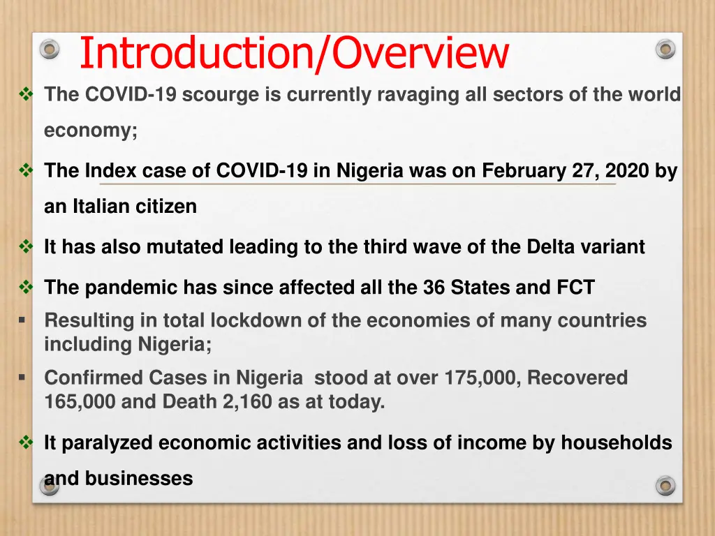 introduction overview