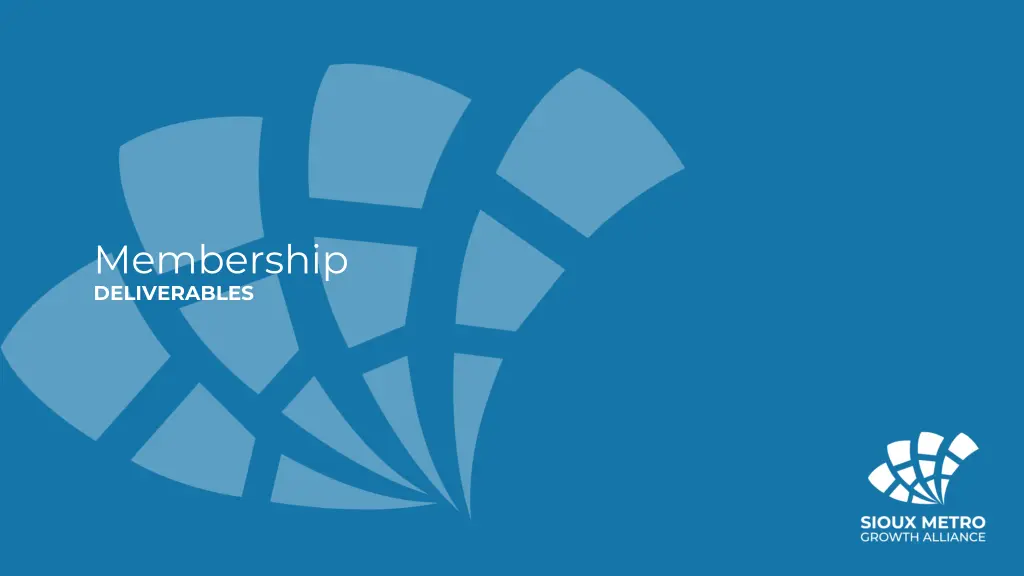 membership deliverables