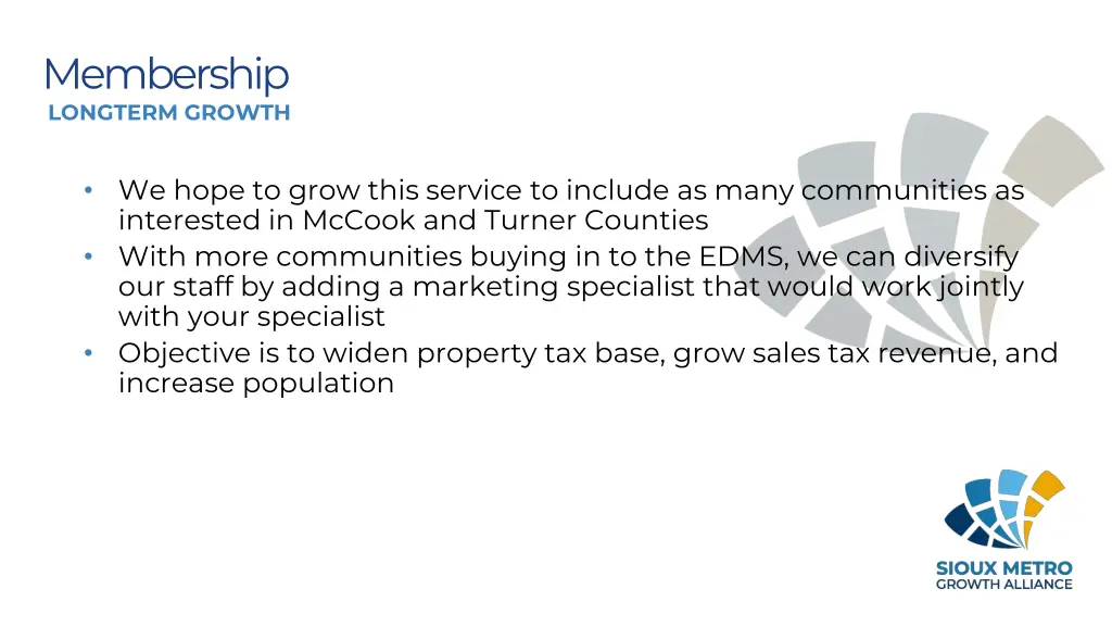 membership longterm growth