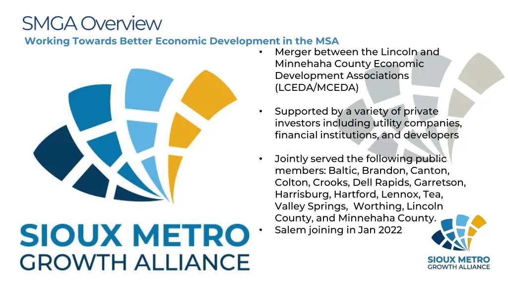 smga overview working towards better economic 1