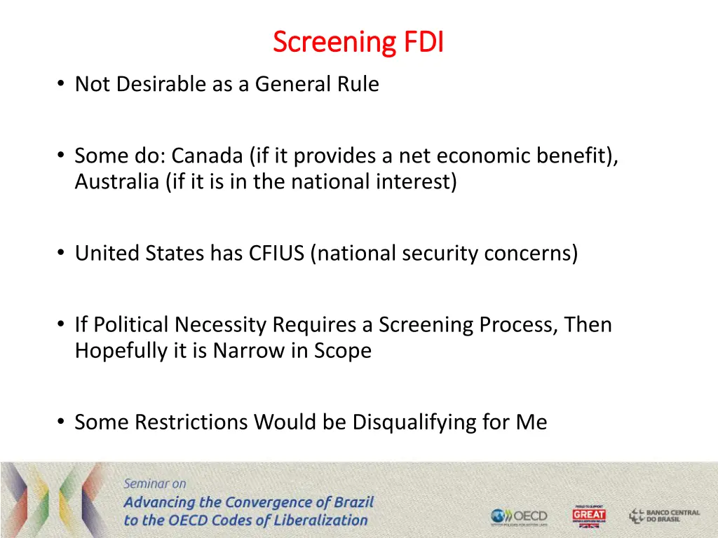 screening fdi screening fdi