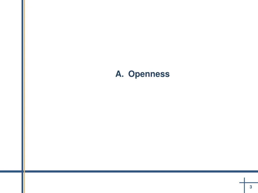a openness