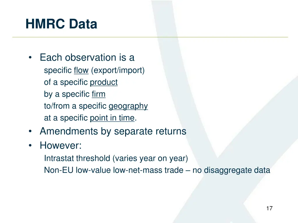 hmrc data