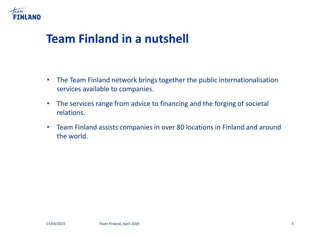 team finland in a nutshell