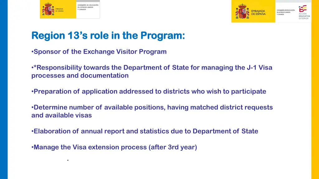region region 13 s role in 13 s role in the