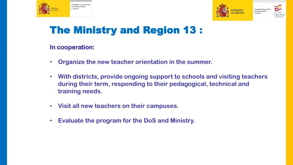 the the ministry ministry and