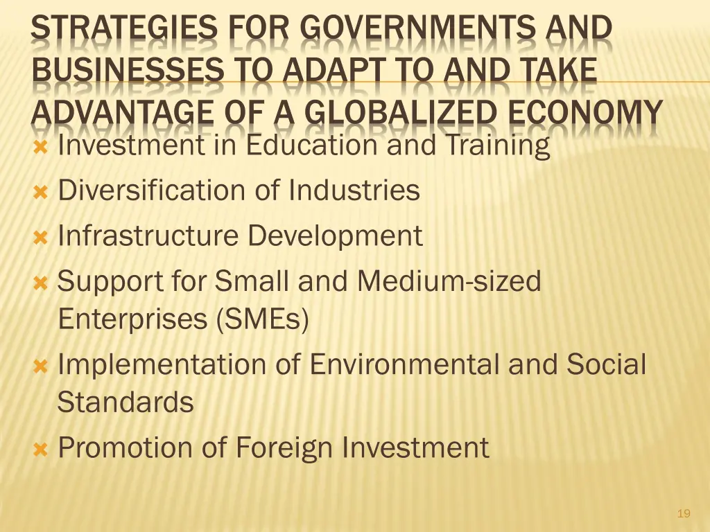 strategies for governments and businesses