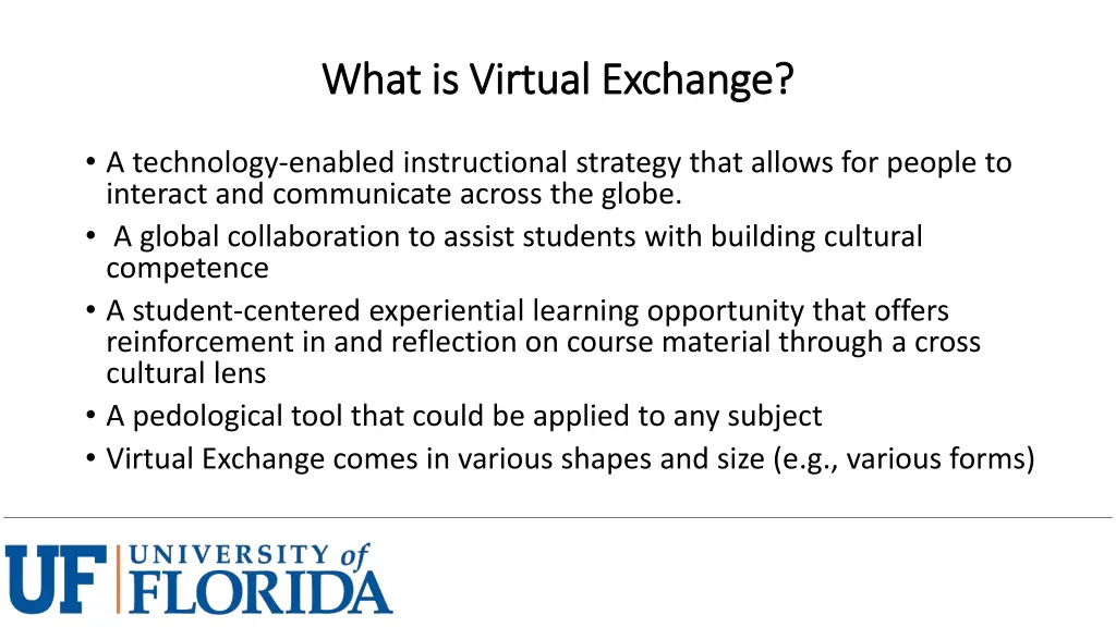 what is virtual exchange what is virtual exchange