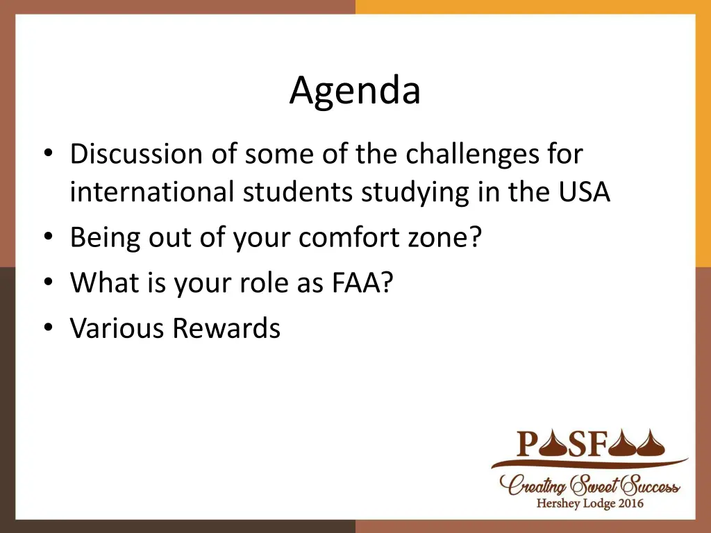 agenda