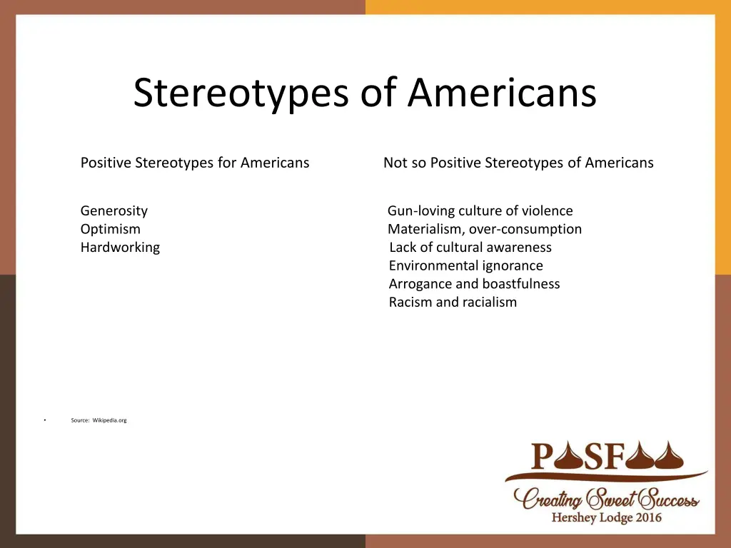 stereotypes of americans