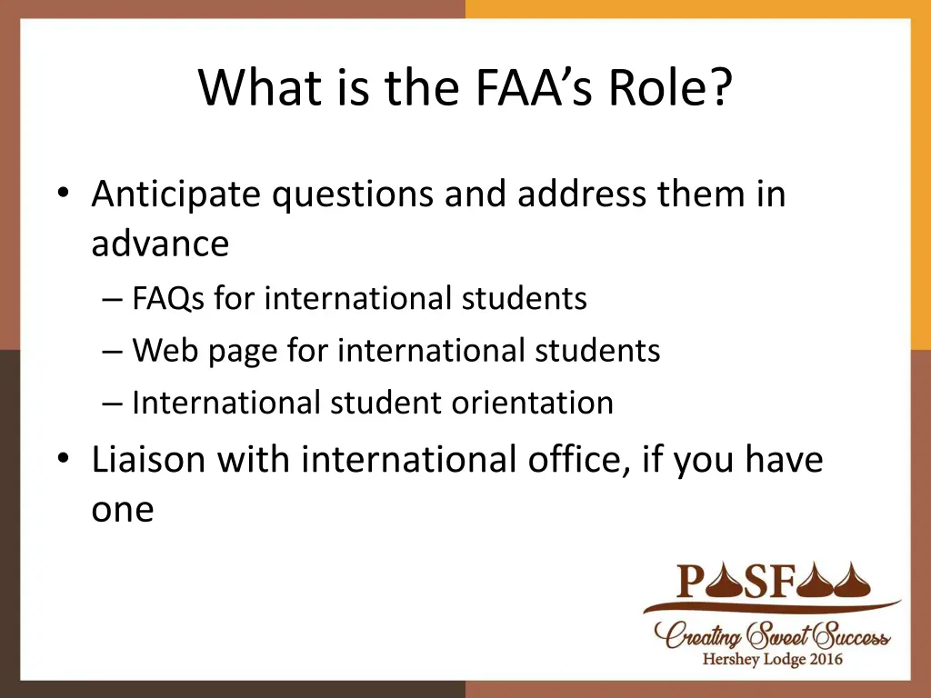 what is the faa s role 1