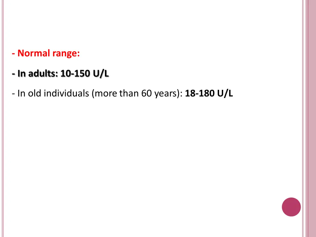 normal range