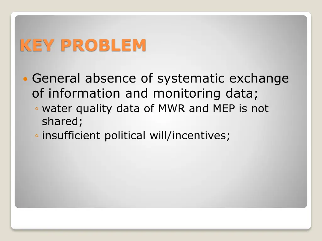key problem