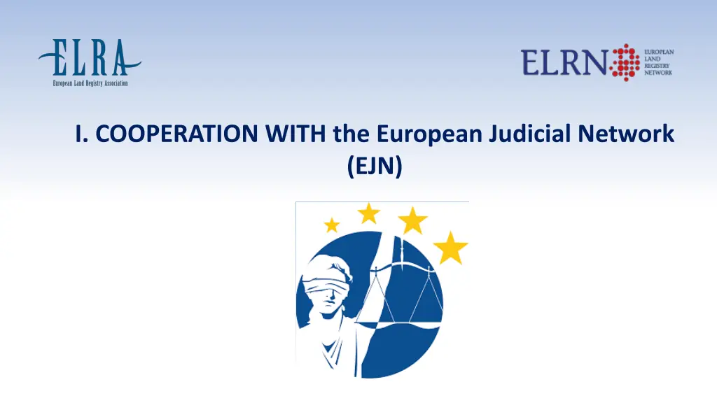 i cooperation with the european judicial network