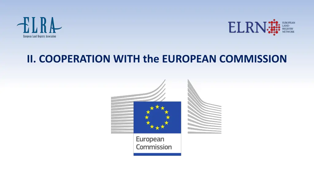 ii cooperation with the european commission