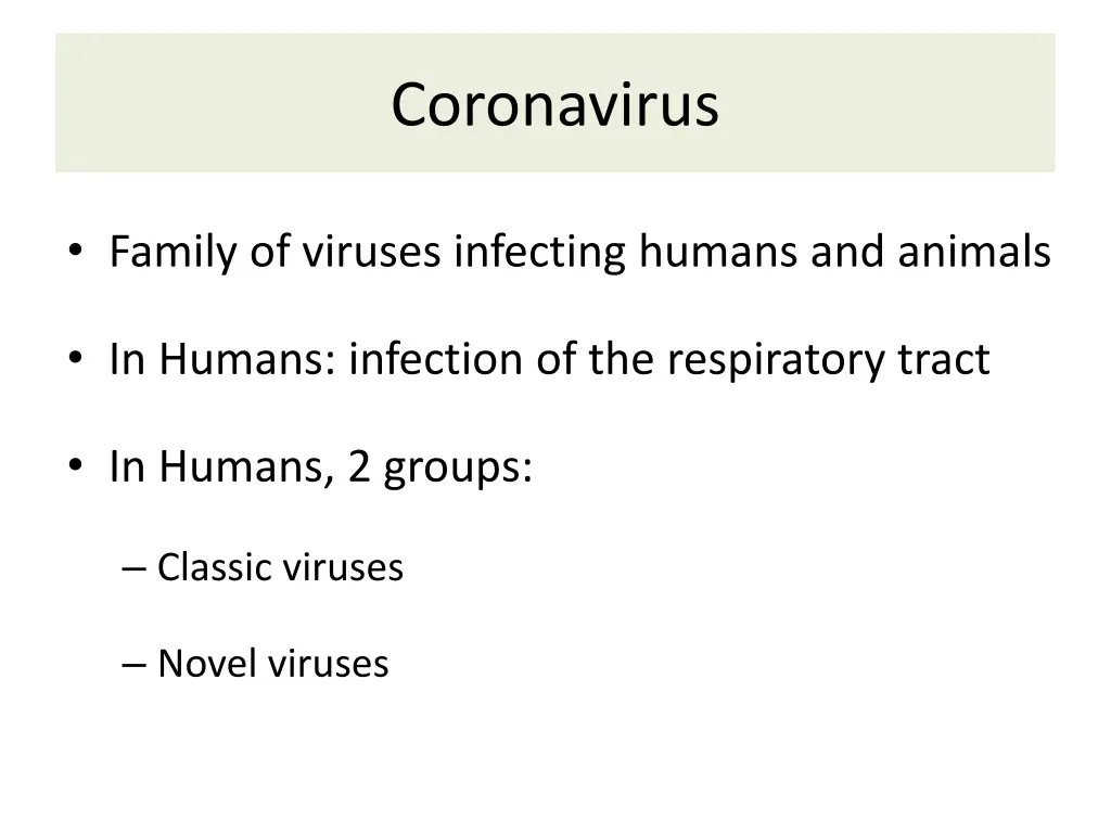 coronavirus