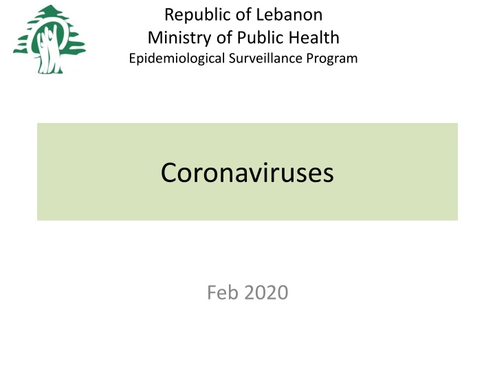 republic of lebanon ministry of public health