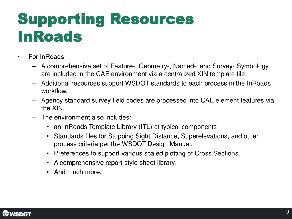 supporting resources supporting resources inroads