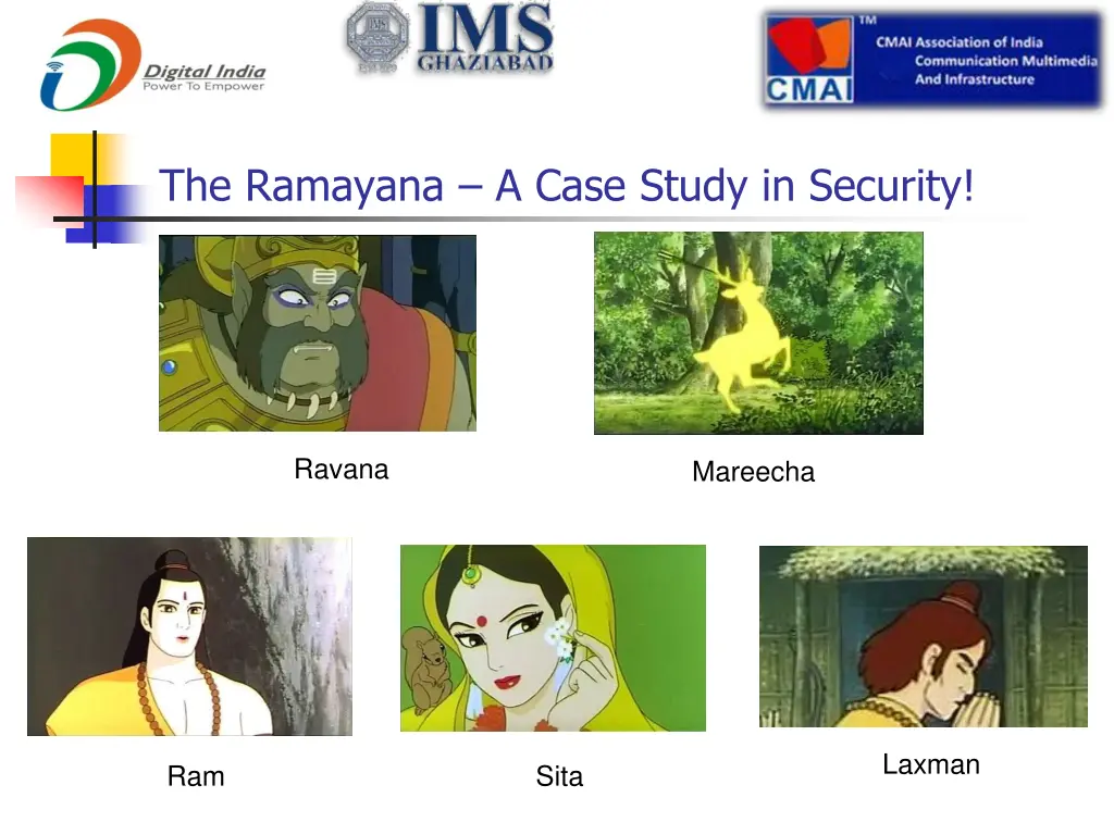 the ramayana a case study in security