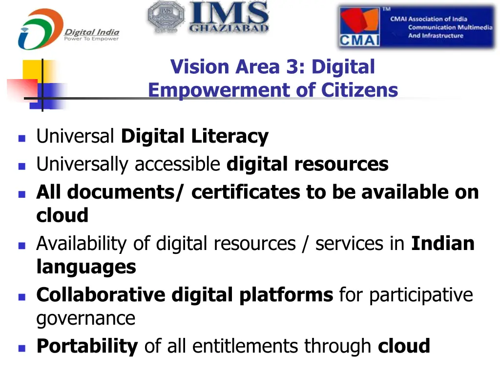 vision area 3 digital empowerment of citizens