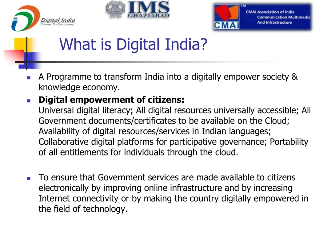 what is digital india