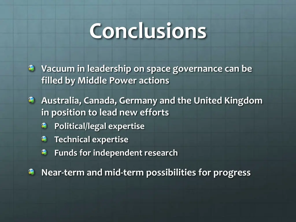 conclusions
