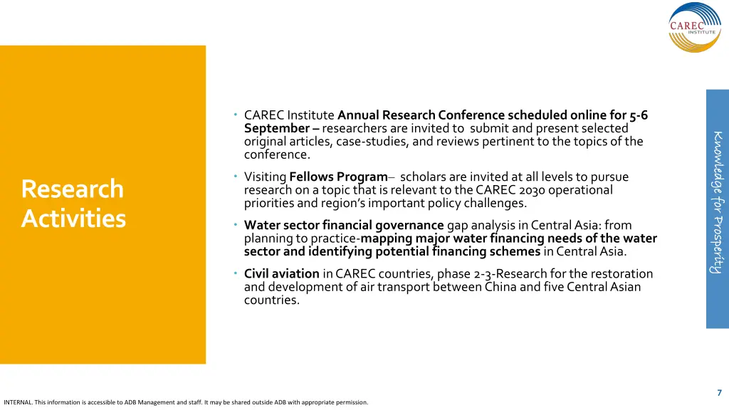 carec institute annual research conference