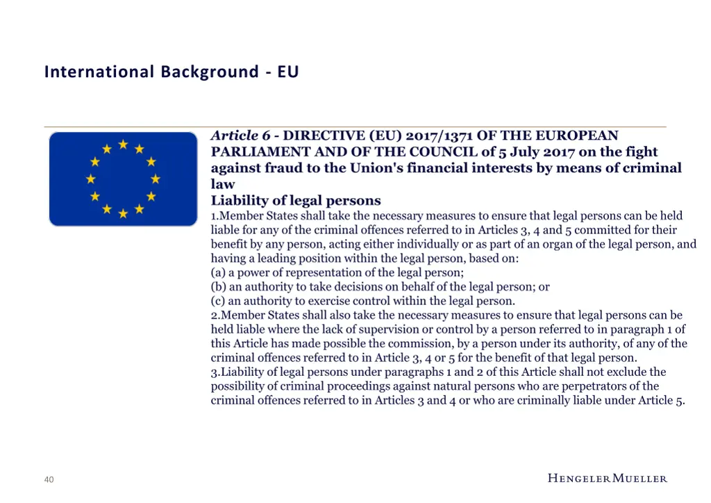 international background eu 16