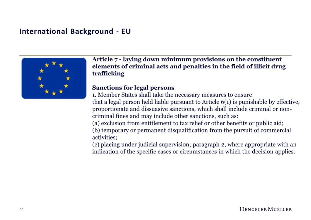 international background eu 5