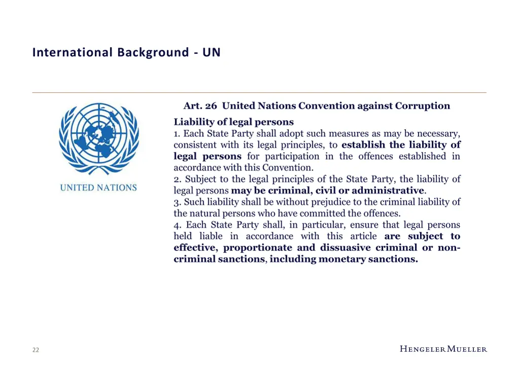international background un 1