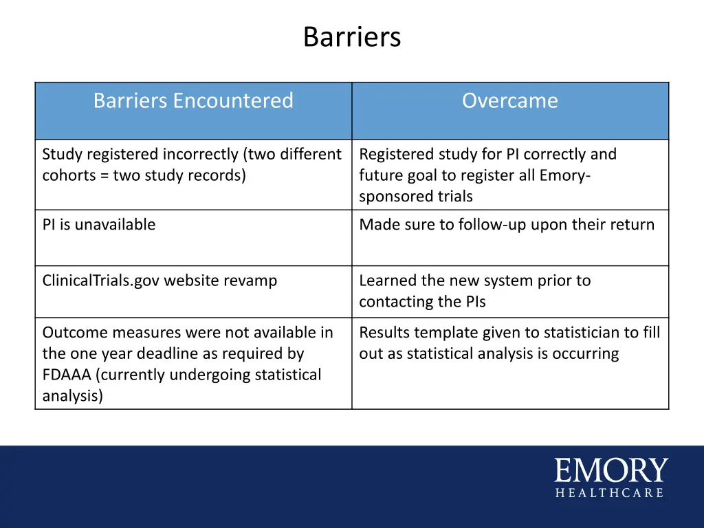 barriers 1