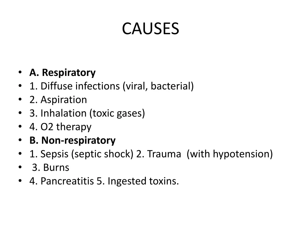 causes