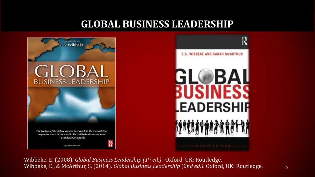 global business leadership