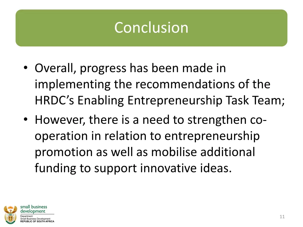 conclusion