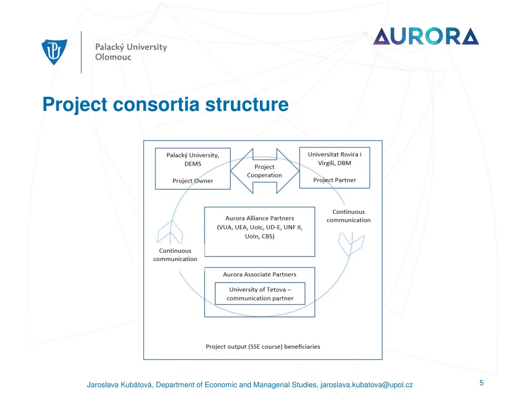 project consortia structure