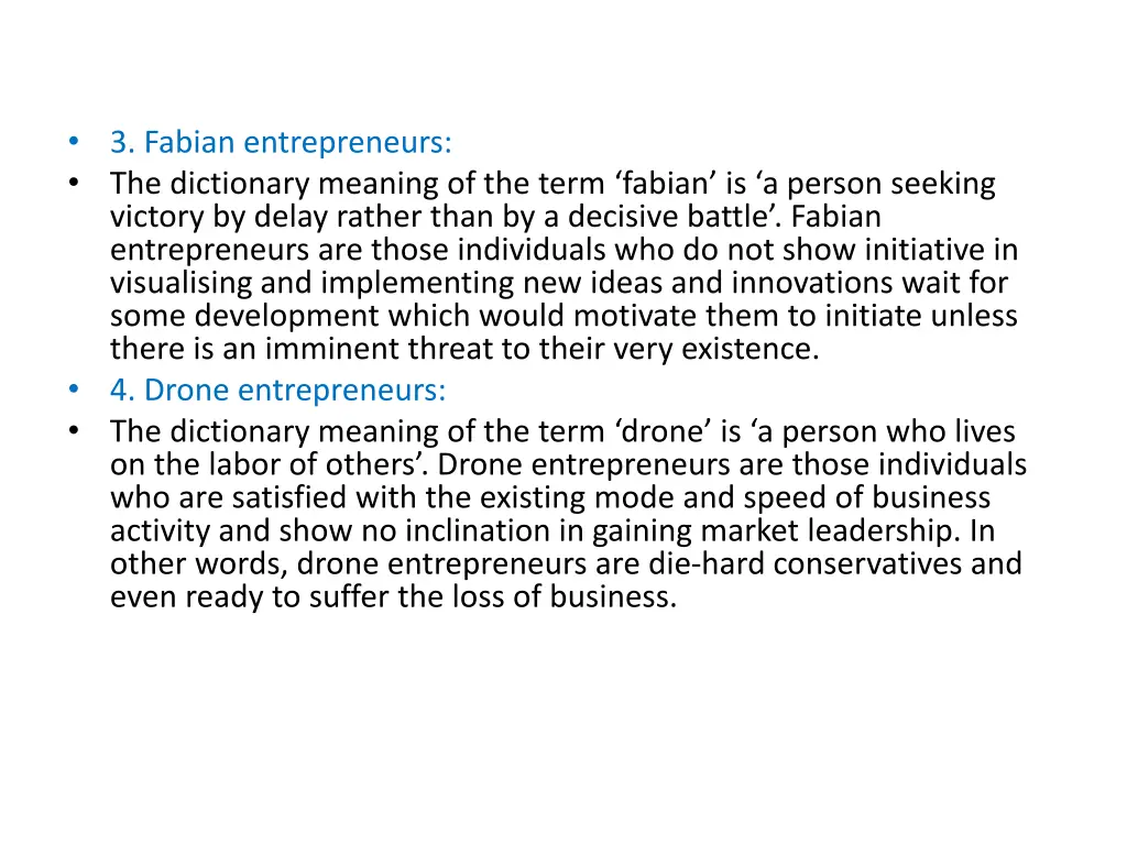 3 fabian entrepreneurs the dictionary meaning