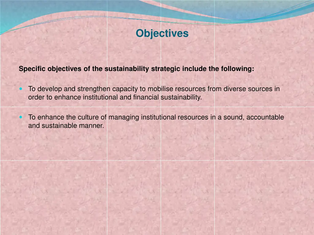 objectives