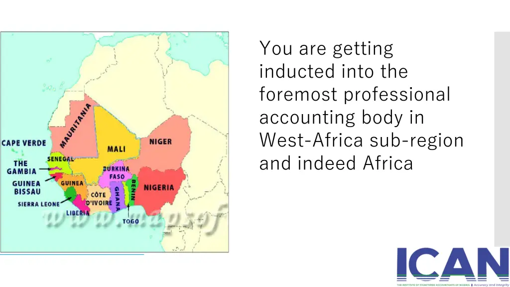 you are getting inducted into the foremost